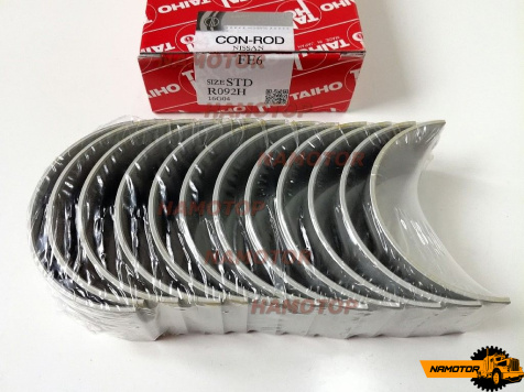 Вкладыши шатунные FE6, FD46, FD42. R092-STD, R3329K, CB-2800GP, 12117-Z5560, 12117-Z5561 TAIHO Japan